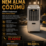 AIRSKY Endüstriyel Nem Alma Cihazı