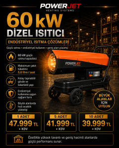 POWERJET 60 kW Dizel Isıtıcı