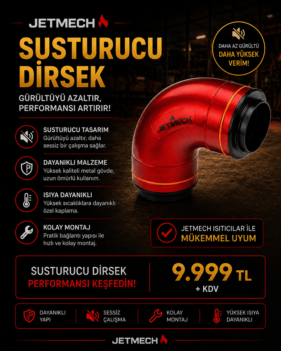 Susturucu Dirsek - JETMECH